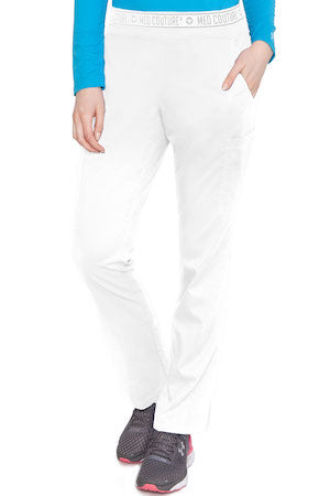 YOGA CARGO 2 POCKET PANT (Plus) - 2X / WHIT