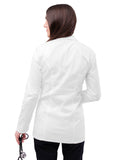 Women 28" Tab-Waist Lab Coat