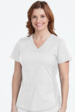 Touch V-neck Shirttail Top