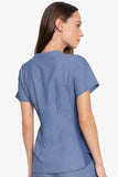 Touch V-neck Shirttail Top