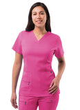 Elevated V-Neck Scrub Top(Plus)