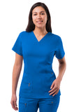 Elevated V-Neck Scrub Top(Plus)