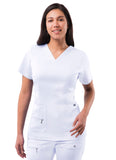 Elevated V-Neck Scrub Top(Plus)